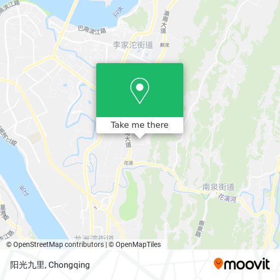阳光九里 map