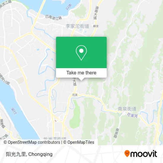 阳光九里 map