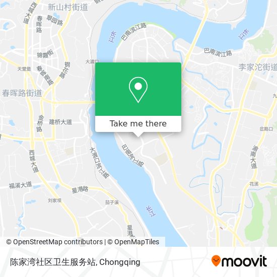 陈家湾社区卫生服务站 map