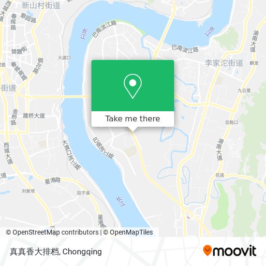 真真香大排档 map