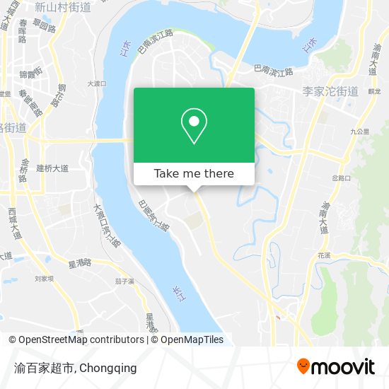 渝百家超市 map