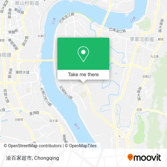 渝百家超市 map