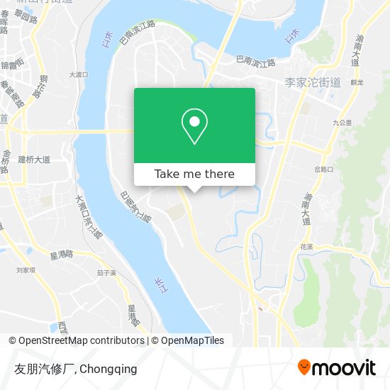 友朋汽修厂 map