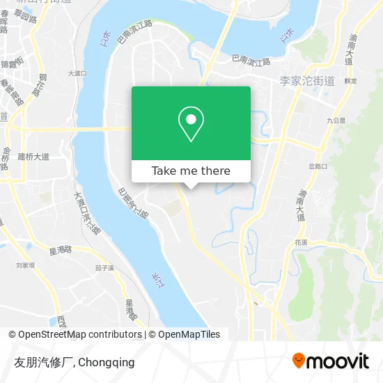 友朋汽修厂 map