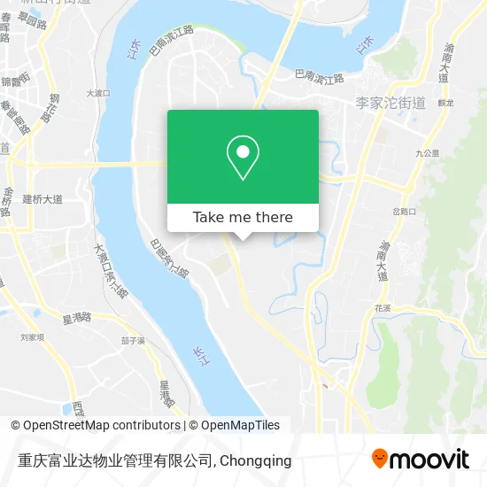 重庆富业达物业管理有限公司 map