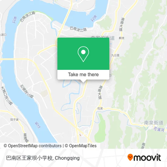 巴南区王家坝小学校 map