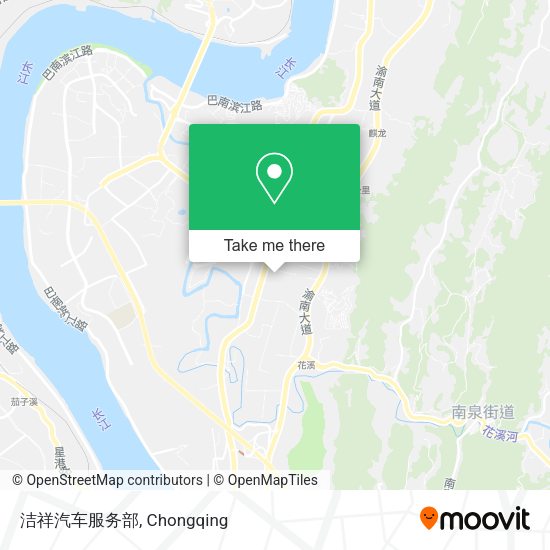 洁祥汽车服务部 map