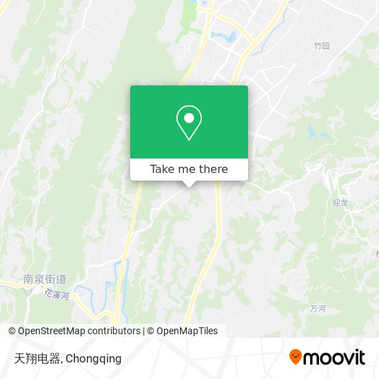 天翔电器 map