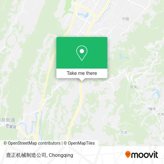 鹿正机械制造公司 map