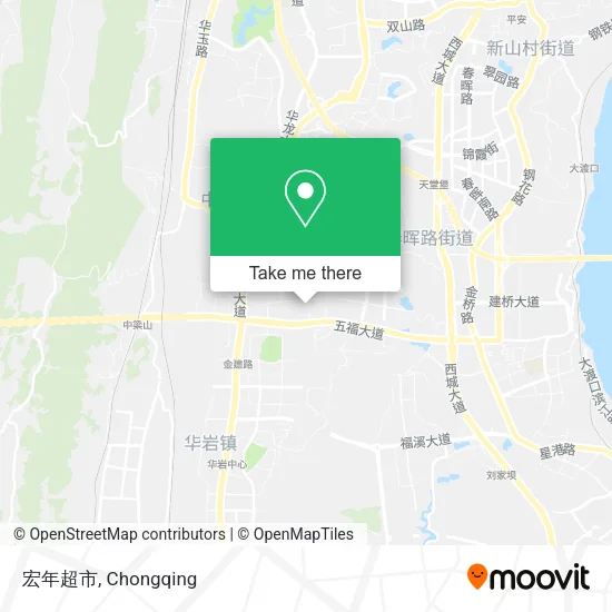 宏年超市 map