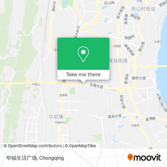 华福生活广场 map