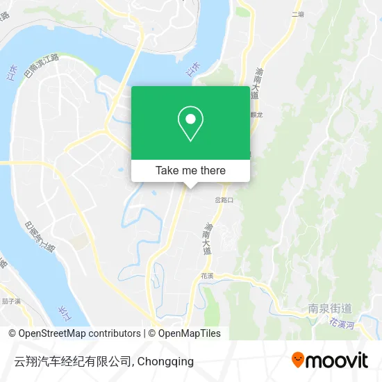 云翔汽车经纪有限公司 map