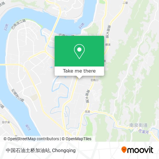 中国石油土桥加油站 map