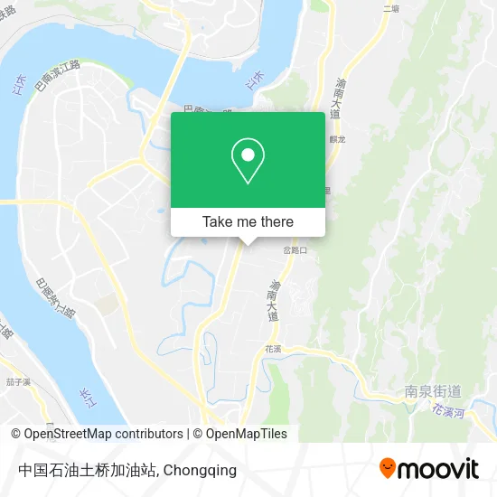 中国石油土桥加油站 map