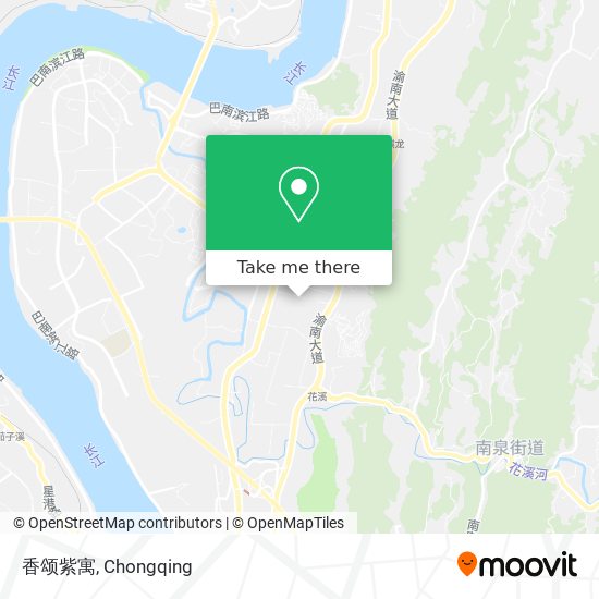 香颂紫寓 map