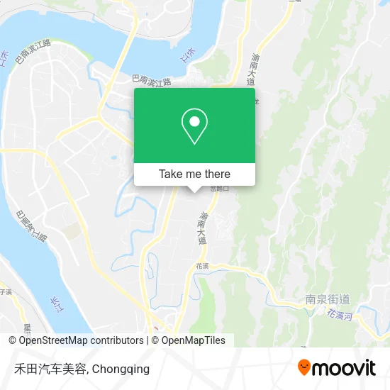 禾田汽车美容 map