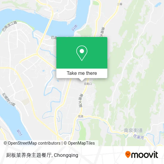 厨板菜养身主题餐厅 map