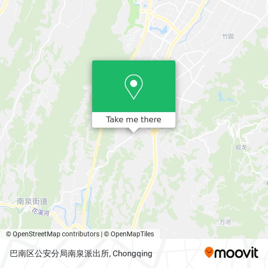 巴南区公安分局南泉派出所 map