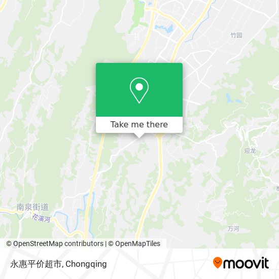 永惠平价超市 map