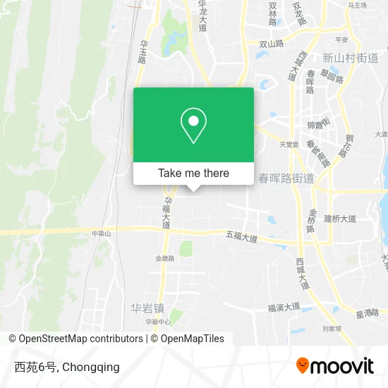 西苑6号 map
