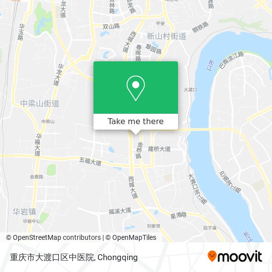 重庆市大渡口区中医院 map