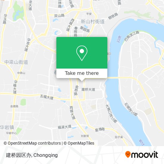 建桥园区办 map