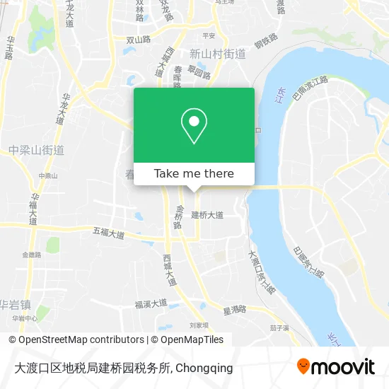 大渡口区地税局建桥园税务所 map