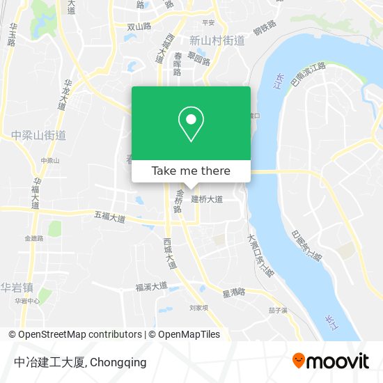 中冶建工大厦 map
