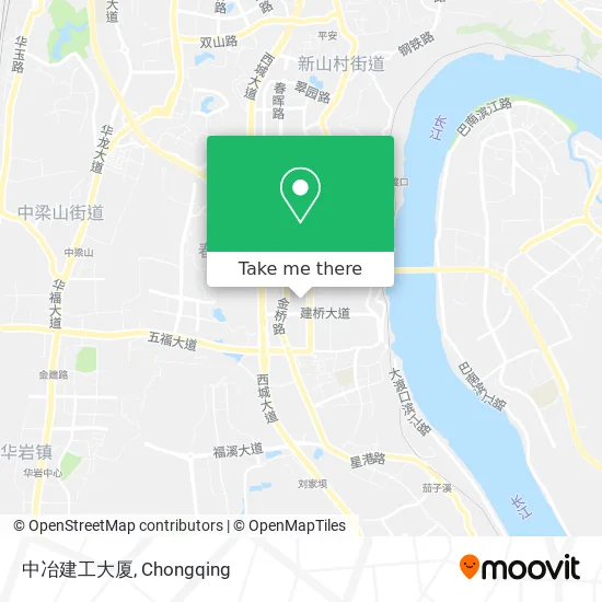 中冶建工大厦 map