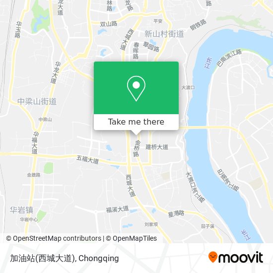 加油站(西城大道) map