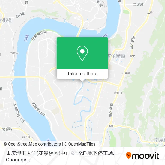 重庆理工大学(花溪校区)中山图书馆-地下停车场 map