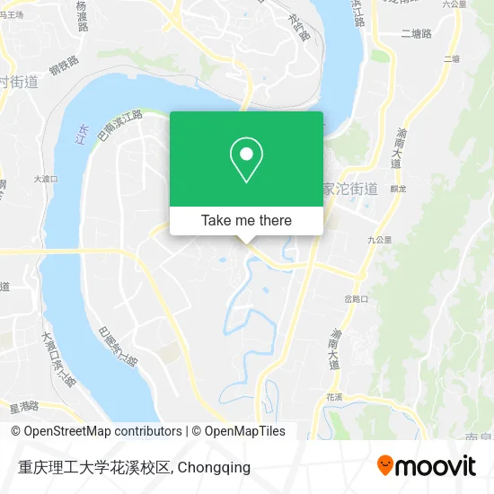 重庆理工大学花溪校区 map