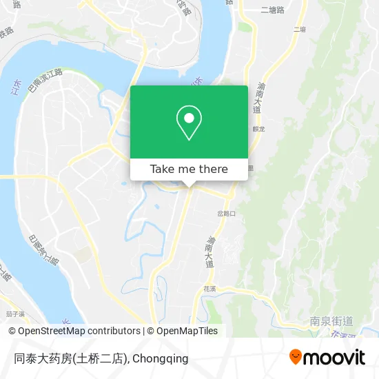同泰大药房(土桥二店) map