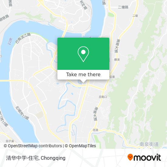 清华中学-住宅 map