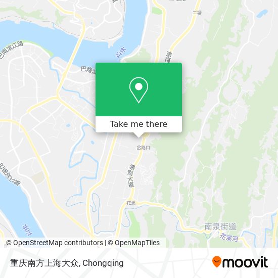 重庆南方上海大众 map