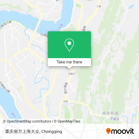 重庆南方上海大众 map