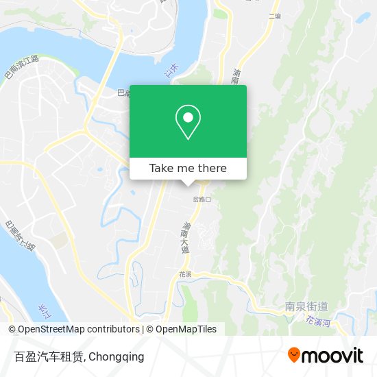 百盈汽车租赁 map