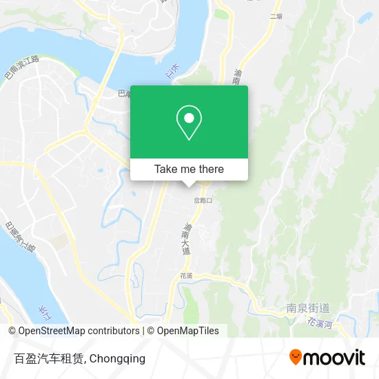 百盈汽车租赁 map