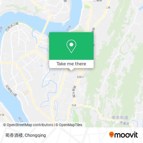 蜀香酒楼 map