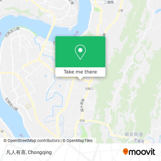 凡人有喜 map