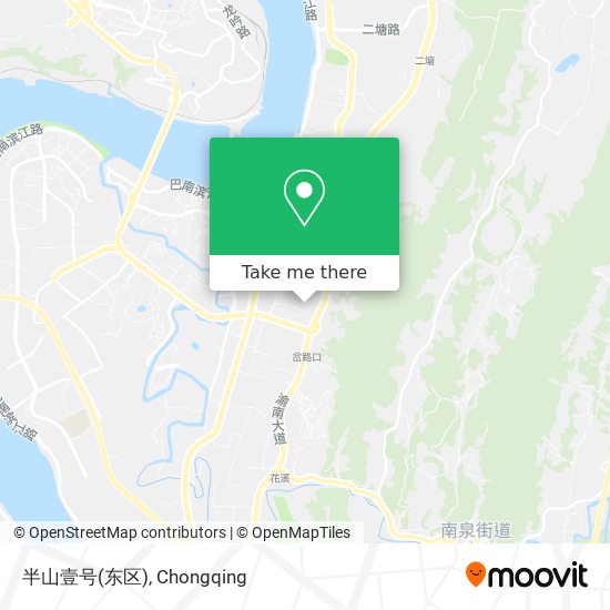 半山壹号(东区) map