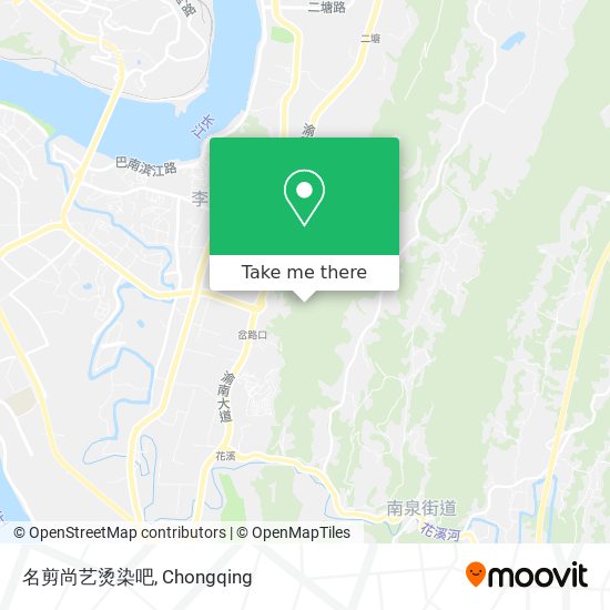 名剪尚艺烫染吧 map