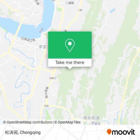松涛苑 map