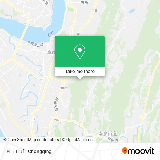 宜宁山庄 map