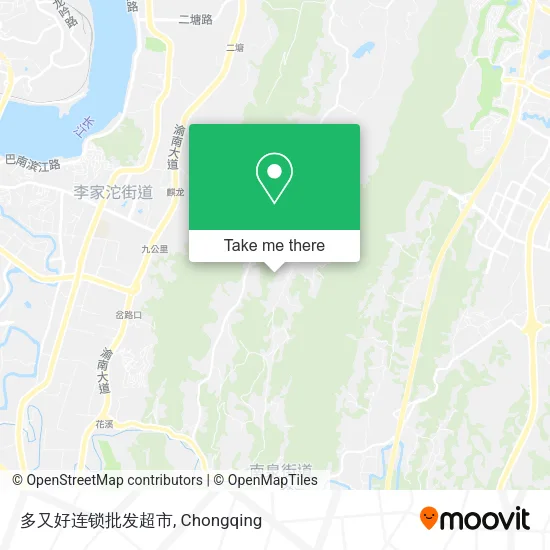 多又好连锁批发超市 map