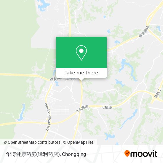 华博健康药房(谭利药店) map
