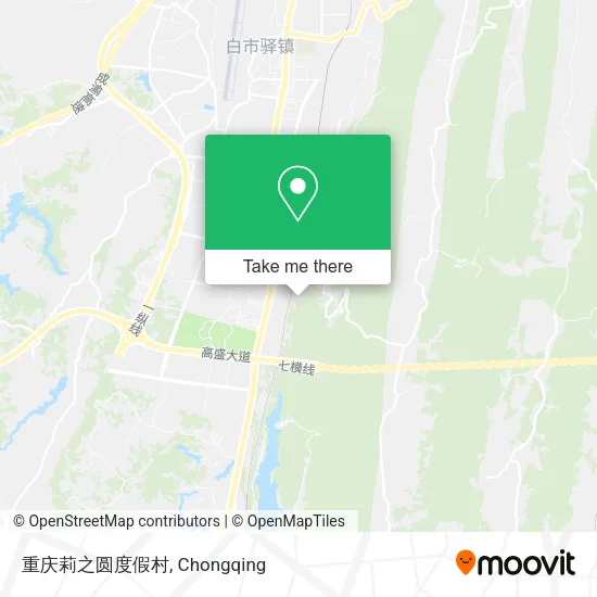 重庆莉之圆度假村 map