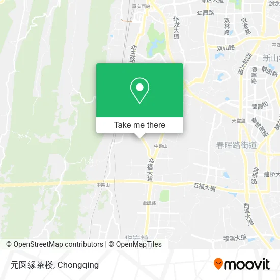 元圆缘茶楼 map