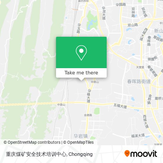重庆煤矿安全技术培训中心 map