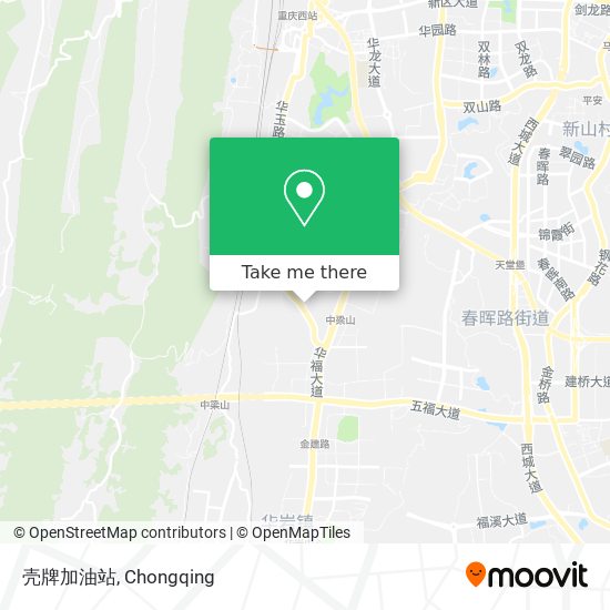 壳牌加油站 map